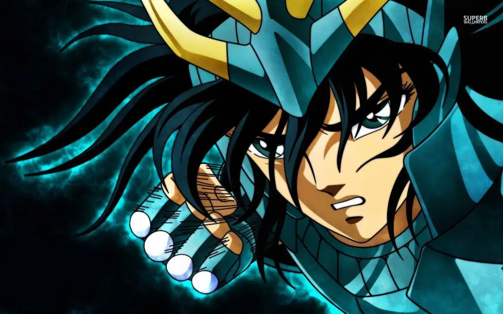 Para karakter Saint Seiya dalam berbagai pose ikonik