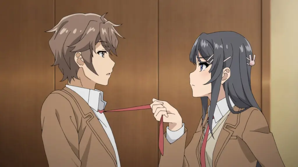 Para karakter utama dalam anime Seishun Buta Yarou