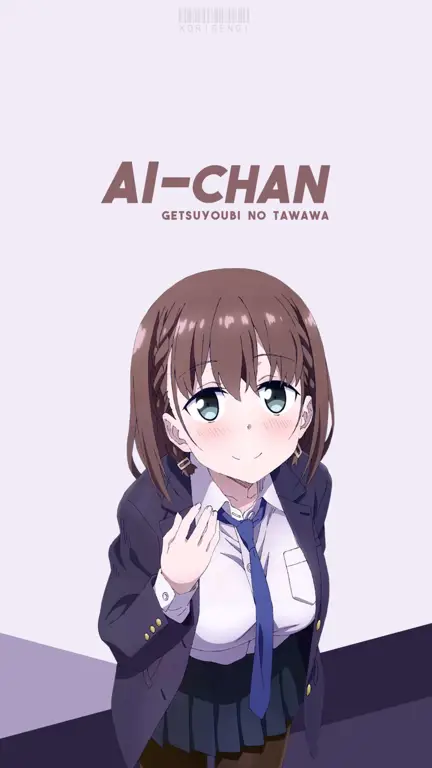 Ilustrasi karakter-karakter menarik dalam anime Tawawa on Monday