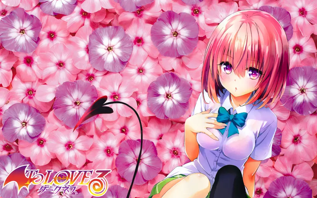 Gambar para karakter utama dalam anime To Love Ru