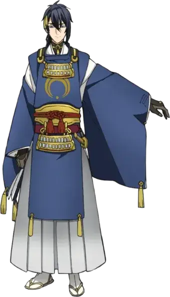 Gambar karakter-karakter dalam Touken Ranbu Hanamaru