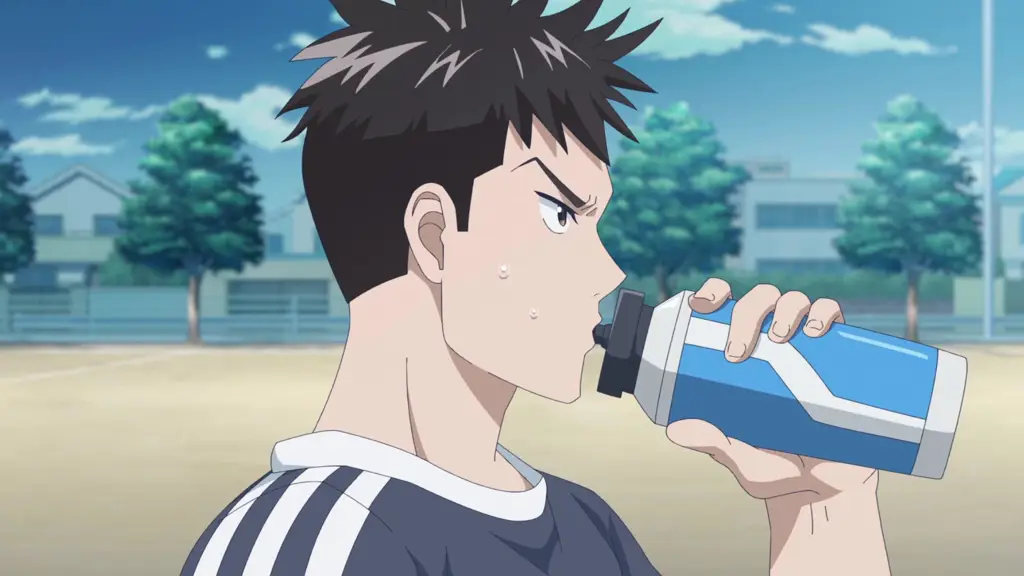 Gambar karakter-karakter dalam anime Clean Freak! Aoyama kun