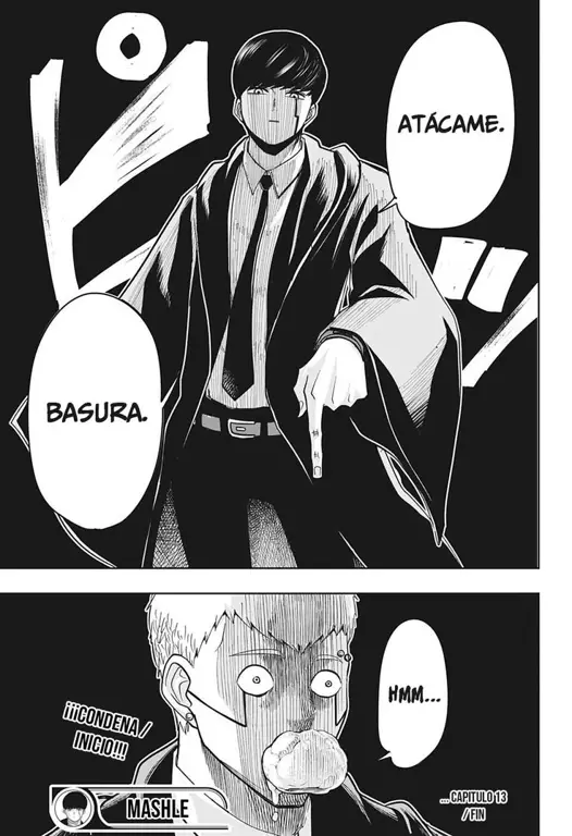 Gambar berbagai karakter dari manga Mashle