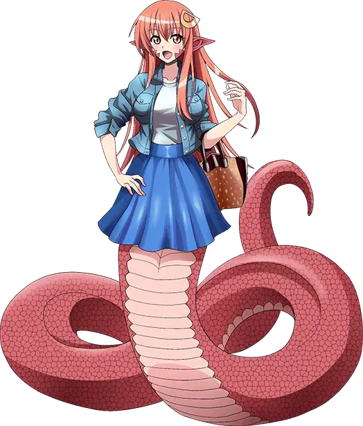 Gambar karakter-karakter dalam anime Monster Musume no Iru Nichijou