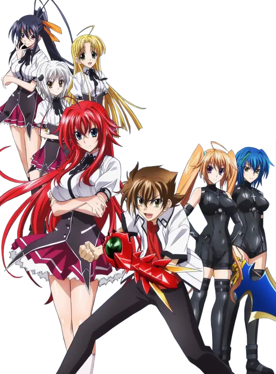 Karakter-karakter dalam anime High School DxD