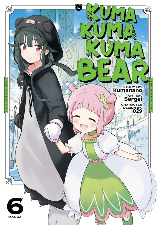 Gambar karakter-karakter utama dalam Kuma Kuma Bear.