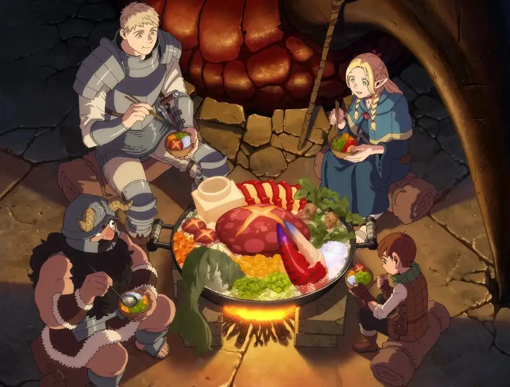 Karakter-karakter Unik Dungeon Meshi Karakter-karakter utama dalam anime Dungeon Meshi
