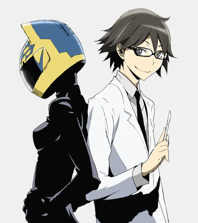 Gambar karakter-karakter utama dalam anime Durarara!!