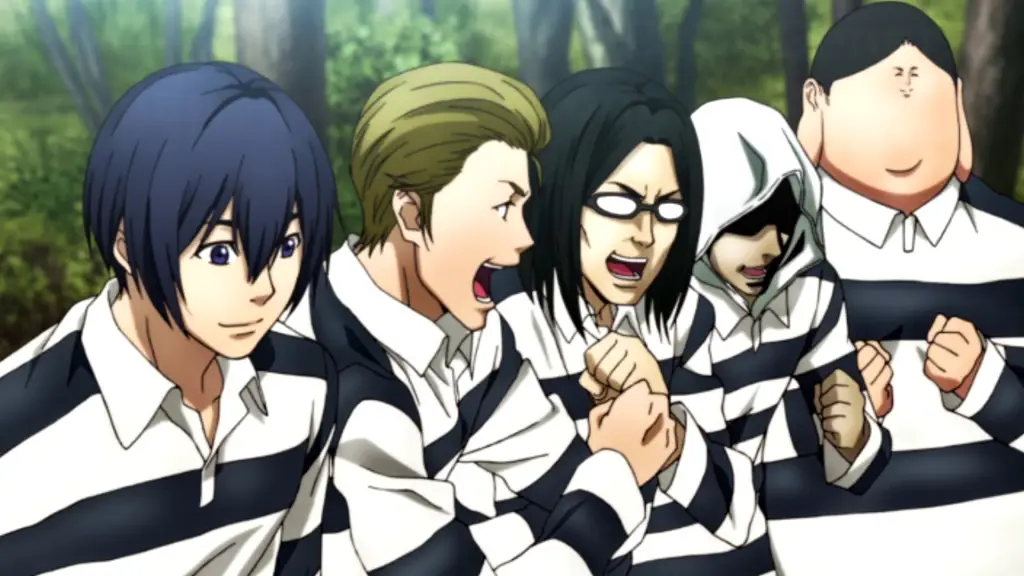 Gambar para karakter anime Prison School