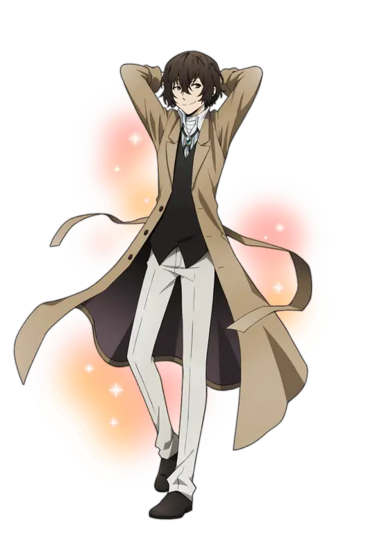 Gambar para karakter utama di Bungou Stray Dogs Season 1