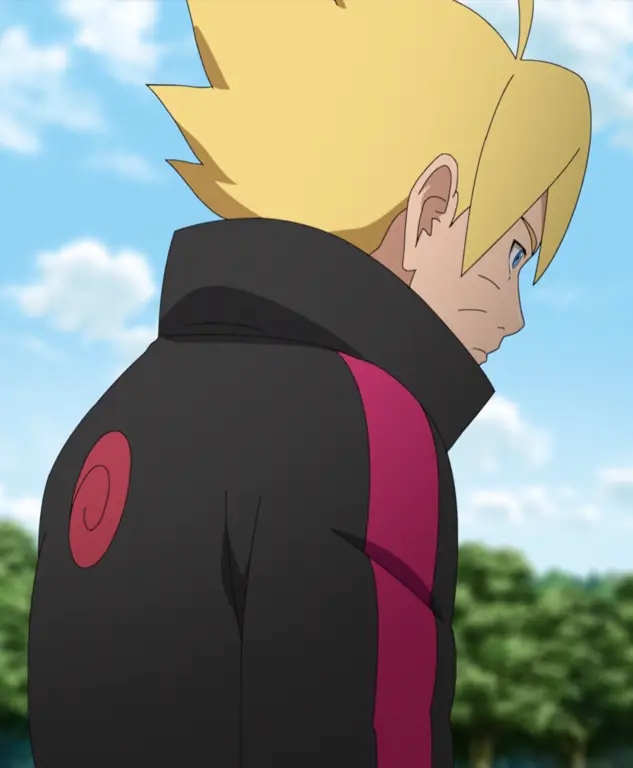 Gambar para karakter Boruto