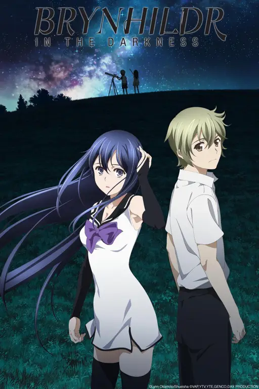 Para karakter dalam anime Brynhildr in the Darkness