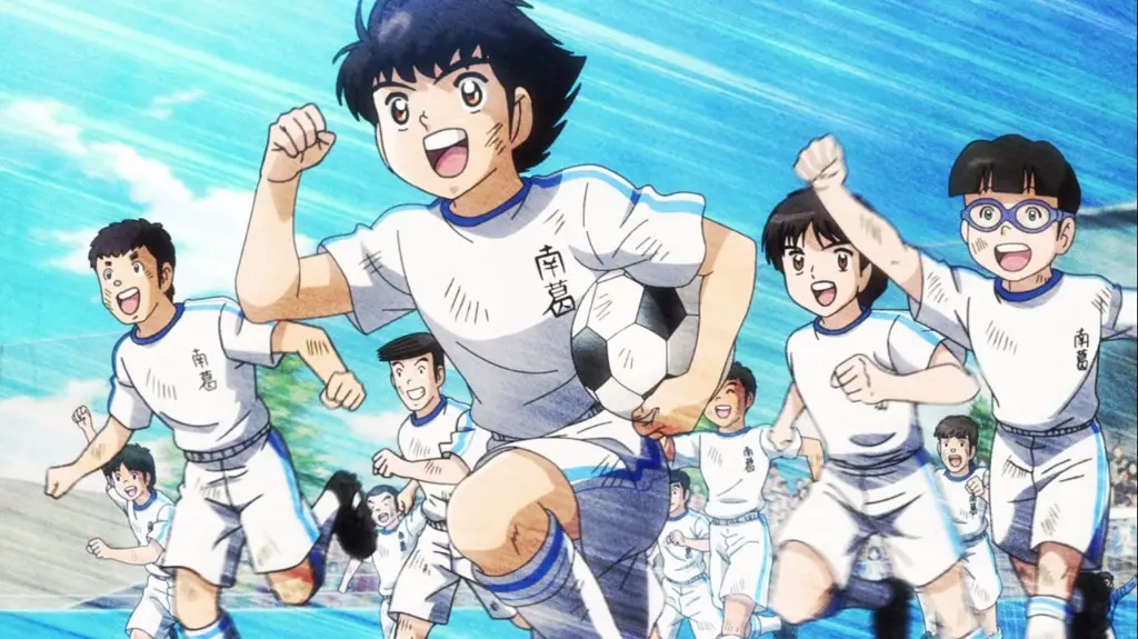 Gambar karakter utama Captain Tsubasa 2018