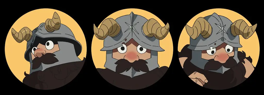 Karakter-karakter utama dalam anime Dungeon Meshi Para karakter anime Dungeon Meshi dalam berbagai pose