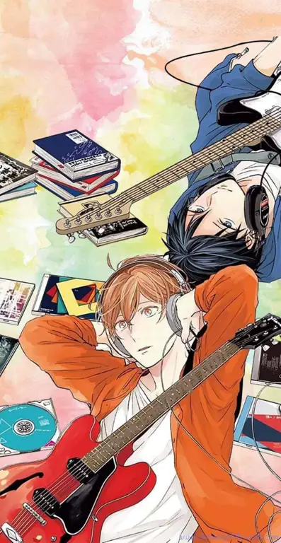 Karakter-karakter utama dalam anime Given Gambar karakter-karakter utama dalam anime Given