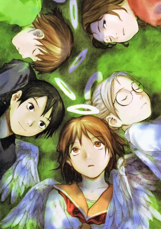 Gambar para karakter Haibane Renmei