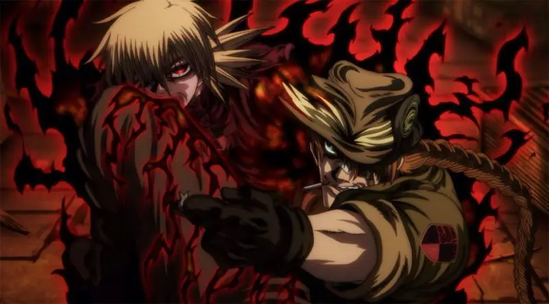 Gambar para karakter utama Hellsing Ultimate