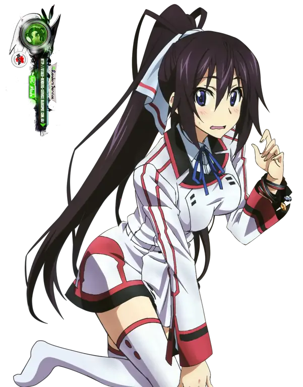 Gambar para karakter utama di Infinite Stratos