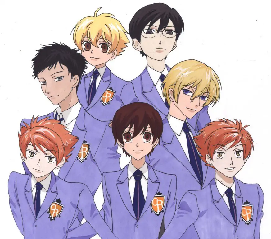 Para karakter Ouran High School Host Club