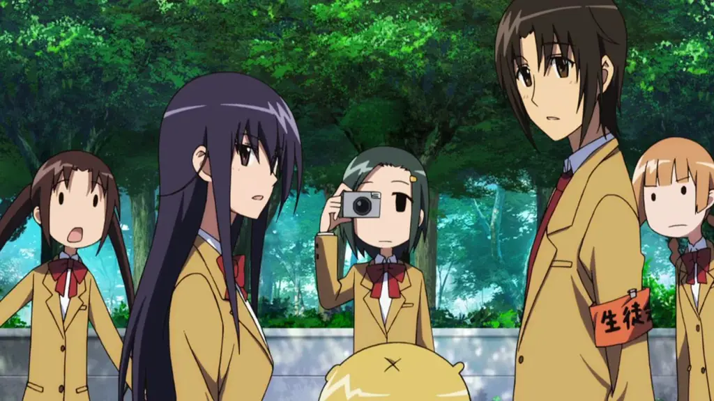 Para karakter anime Seitokai Yakuindomo