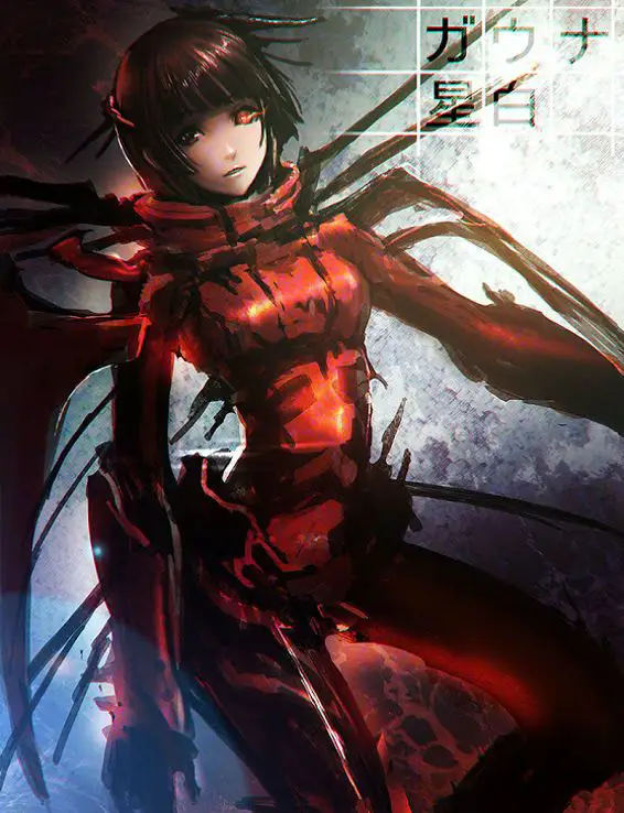 Para karakter dalam anime Sidonia no Kishi