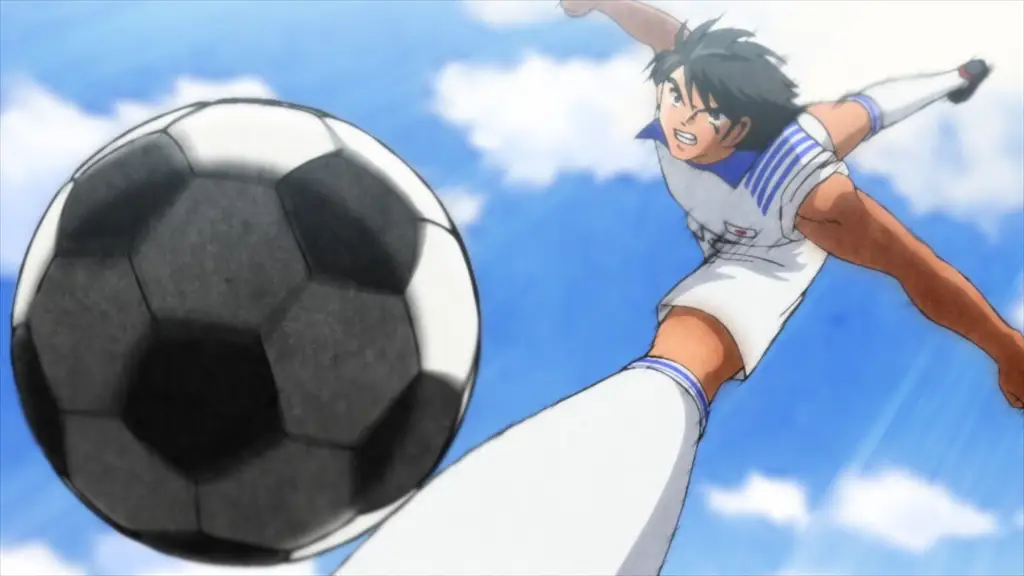 Gambar para karakter utama Captain Tsubasa Junior Youth Arc