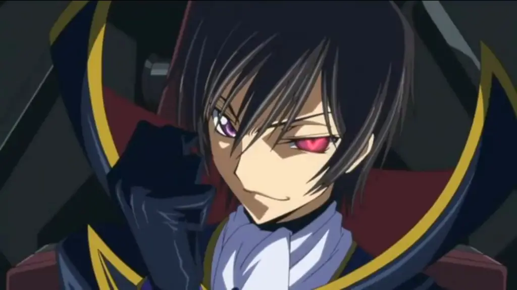 Gambar karakter utama Code Geass Lelouch