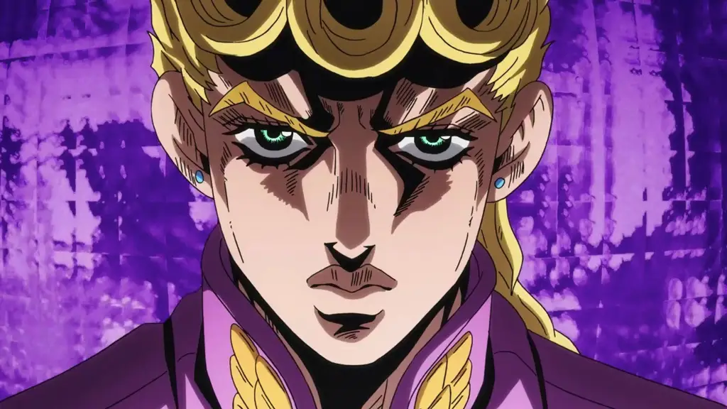 Para karakter dalam anime JoJo's Bizarre Adventure Golden Wind