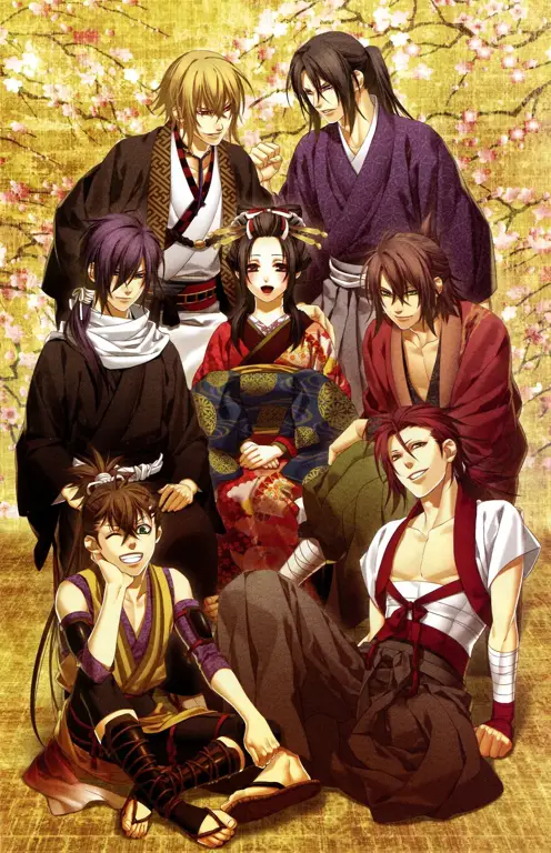 Karakter-karakter utama dalam Hakuoki