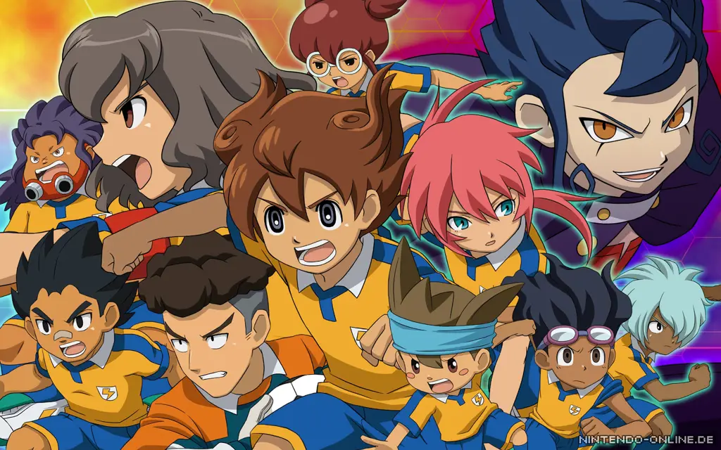 Gambar karakter Inazuma Eleven GO