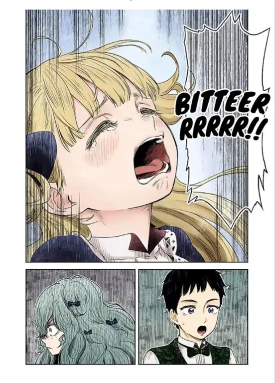 Gambar para karakter manga Shadow House