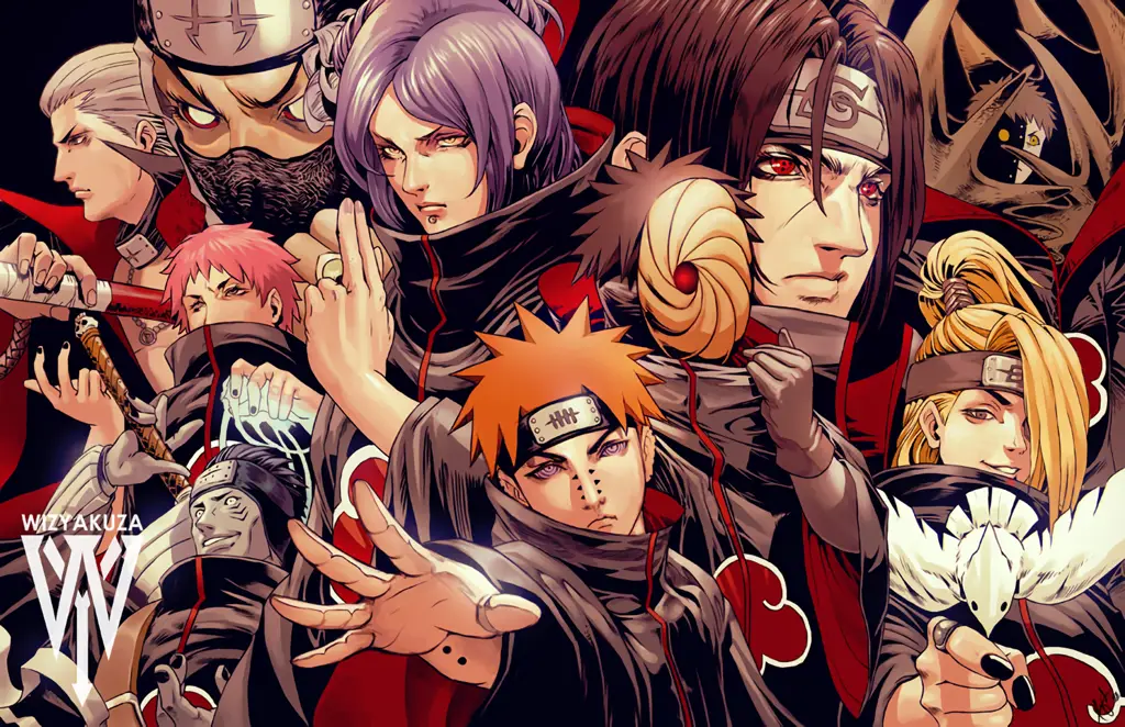 Gambar para karakter Naruto Shippuden