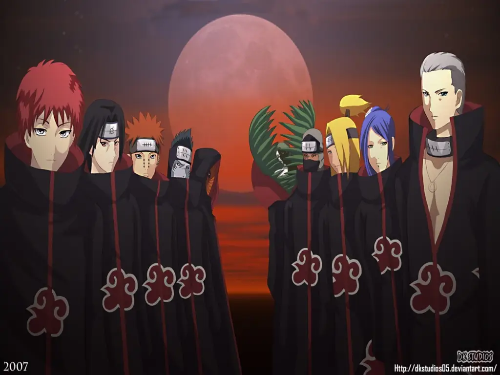 Gambar karakter Naruto Shippuden