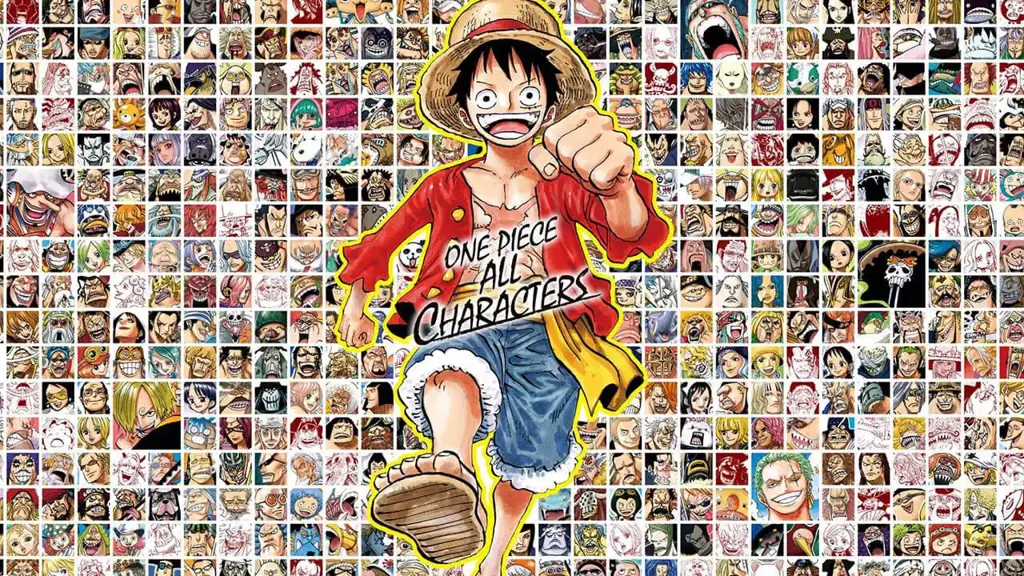 Gambar karakter One Piece