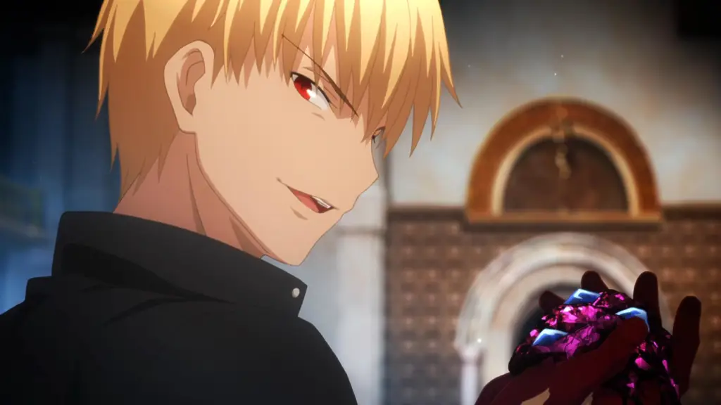 Ilustrasi karakter-karakter utama dalam Fate Stay Night Unlimited Blade Works