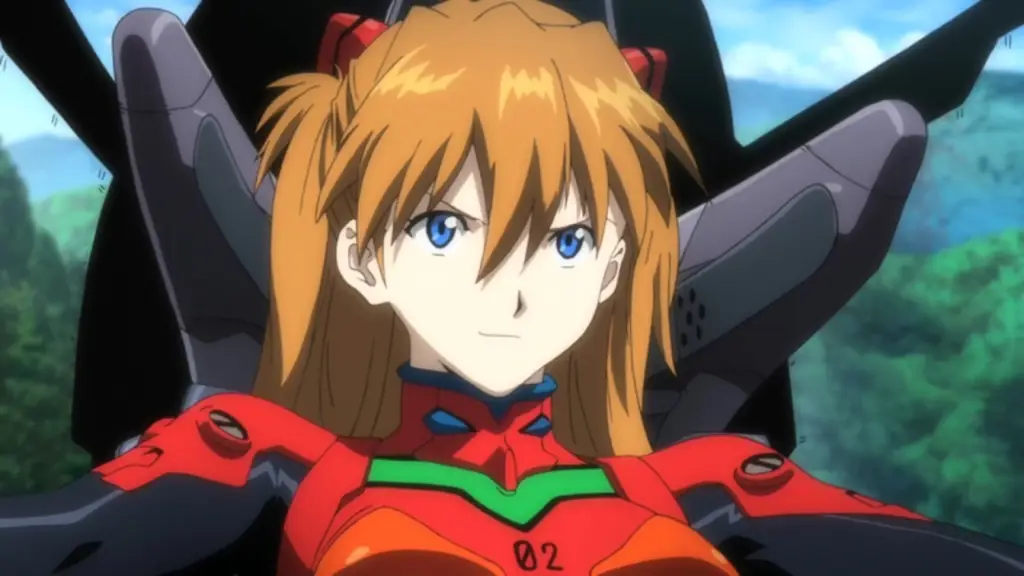 Gambar para karakter utama Evangelion