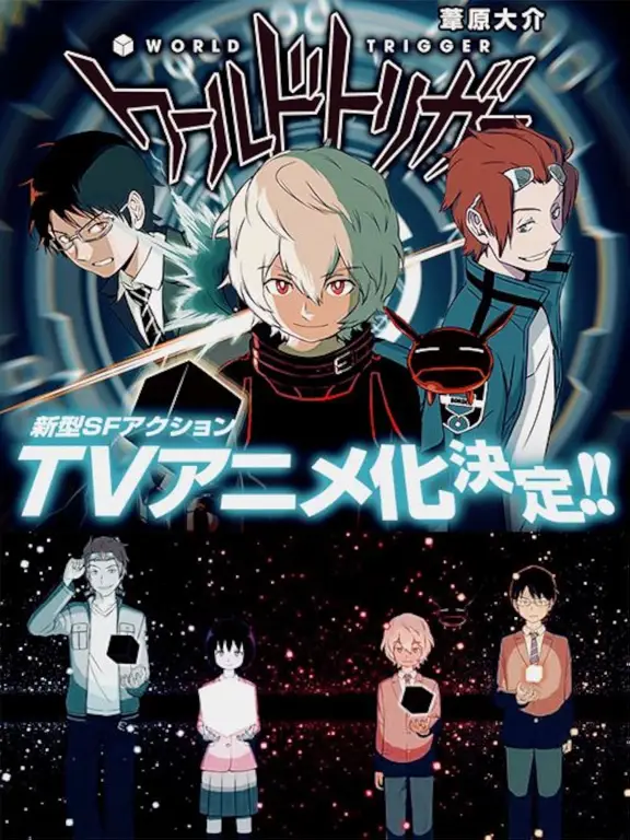 Karakter-karakter utama dalam World Trigger Gambar para karakter anime World Trigger