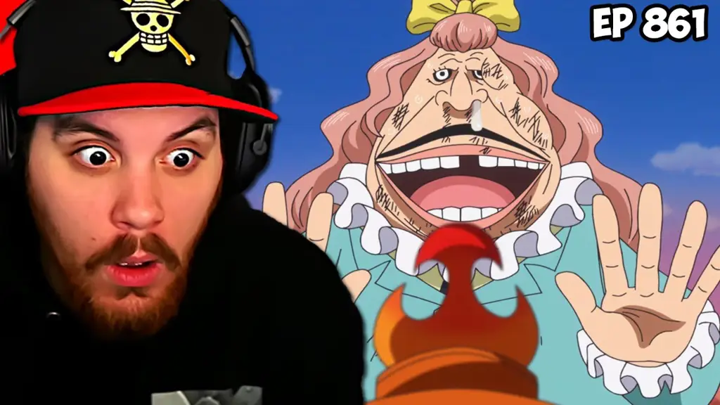 Para karakter One Piece dalam episode 881