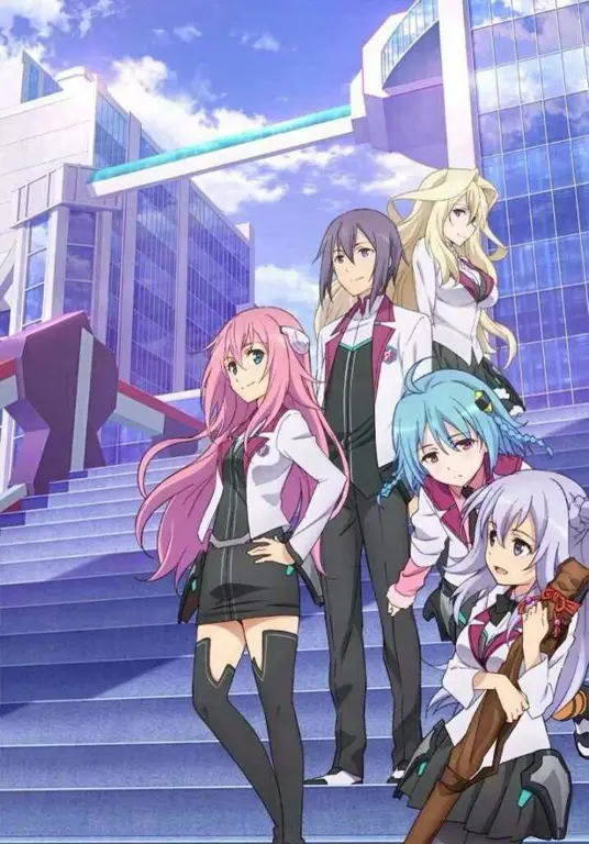 Gambar karakter-karakter dalam Gakusen Toshi Asterisk