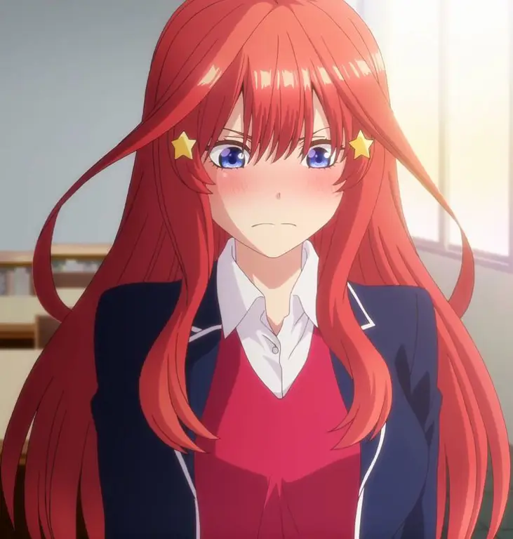 Gambar para karakter utama di Go Toubun no Hanayome