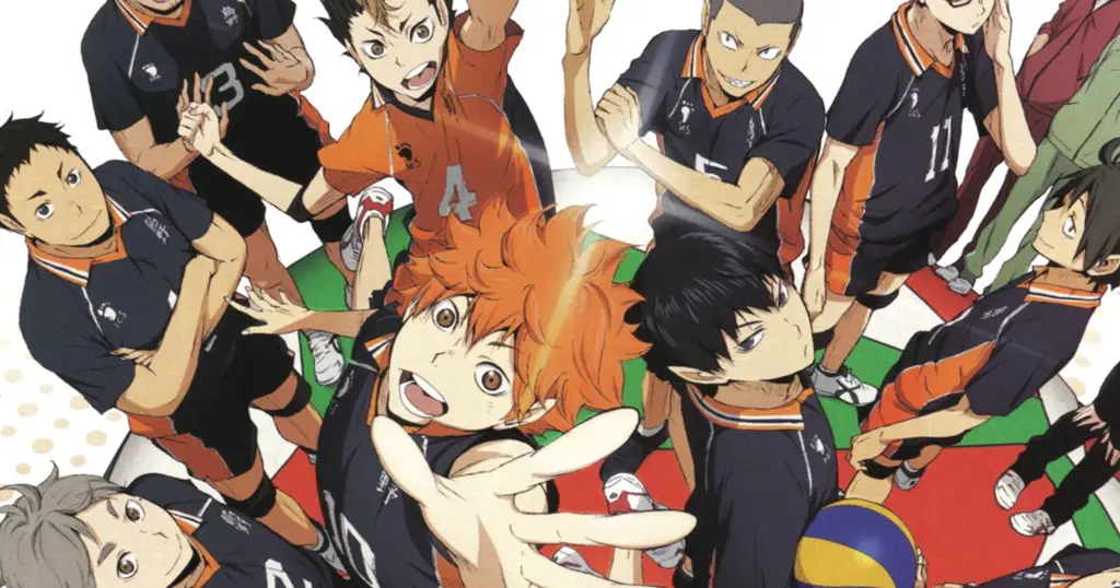 Para karakter utama Haikyuu!!