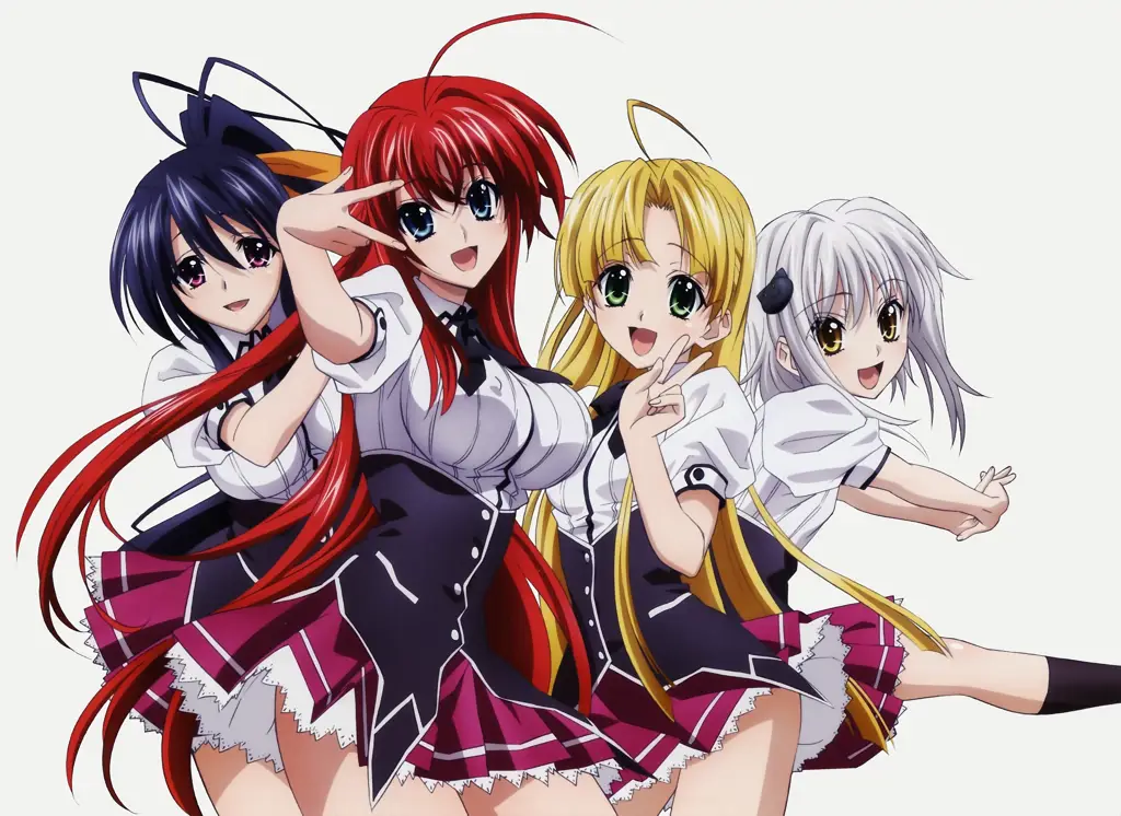 Gambar para karakter High School DxD