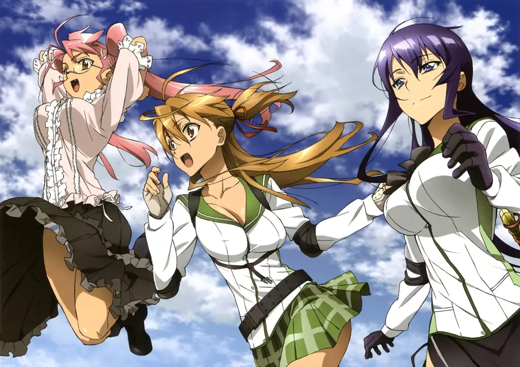 Karakter-karakter dalam manga Highschool of the Dead