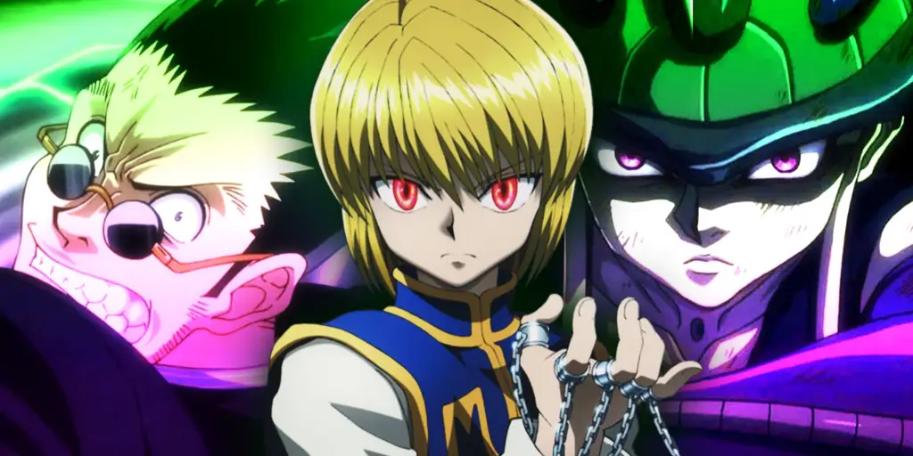 Gambar karakter-karakter utama dalam anime Hunter x Hunter