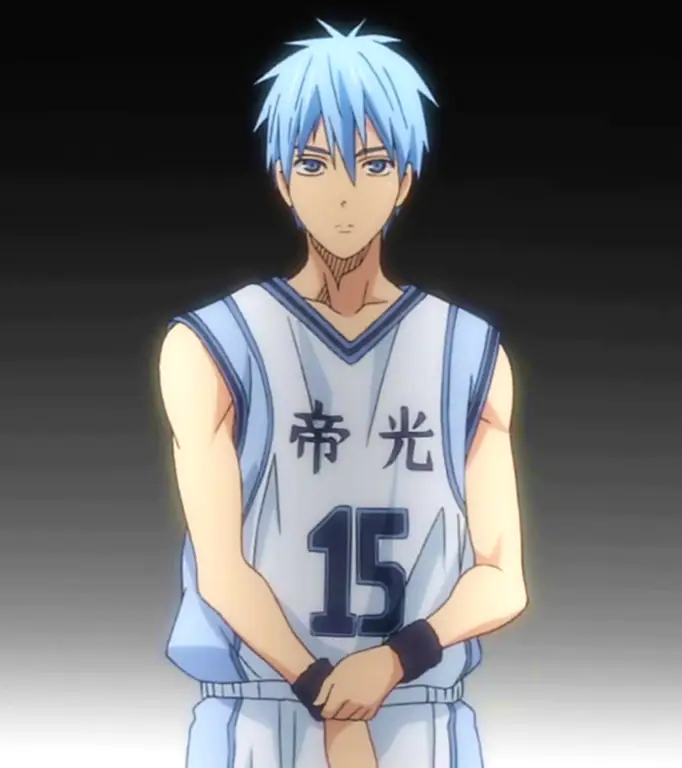 Gambar karakter-karakter utama Kuroko no Basket