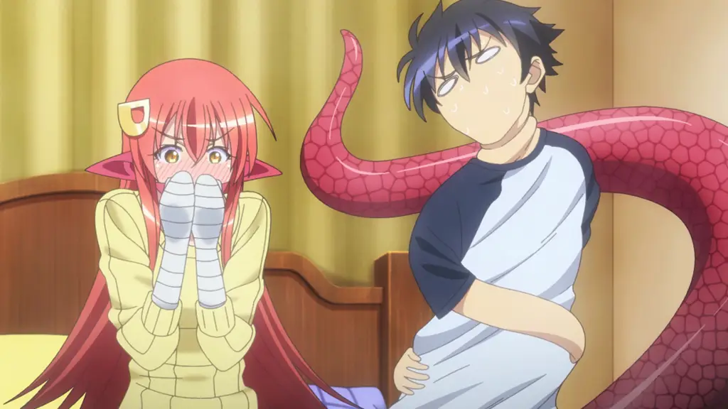 Para karakter dalam anime Monster Musume