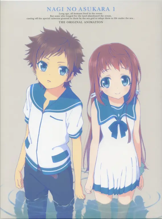 Para karakter utama anime Nagi no Asukara