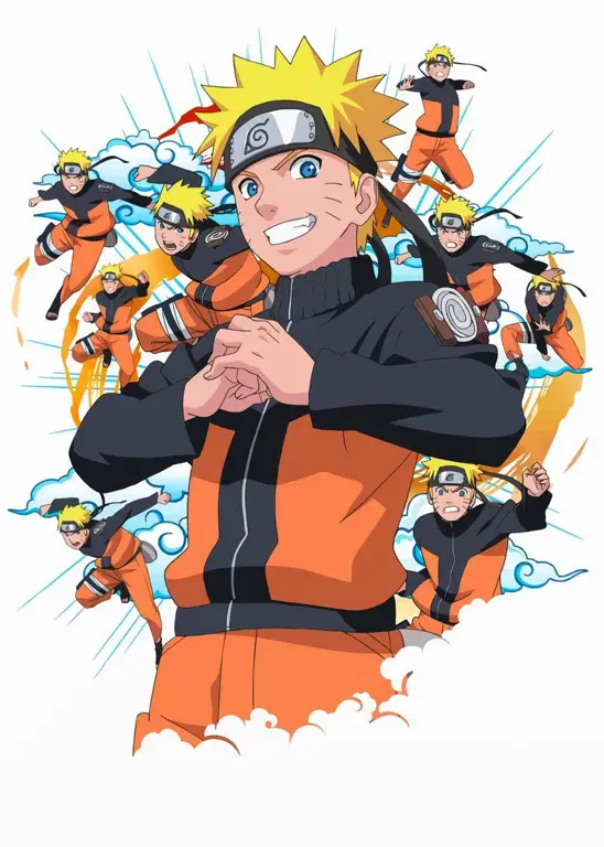 Poster karakter Naruto