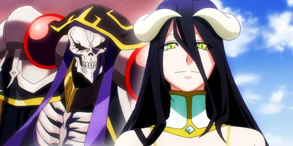 Gambar sekelompok karakter dari anime Overlord