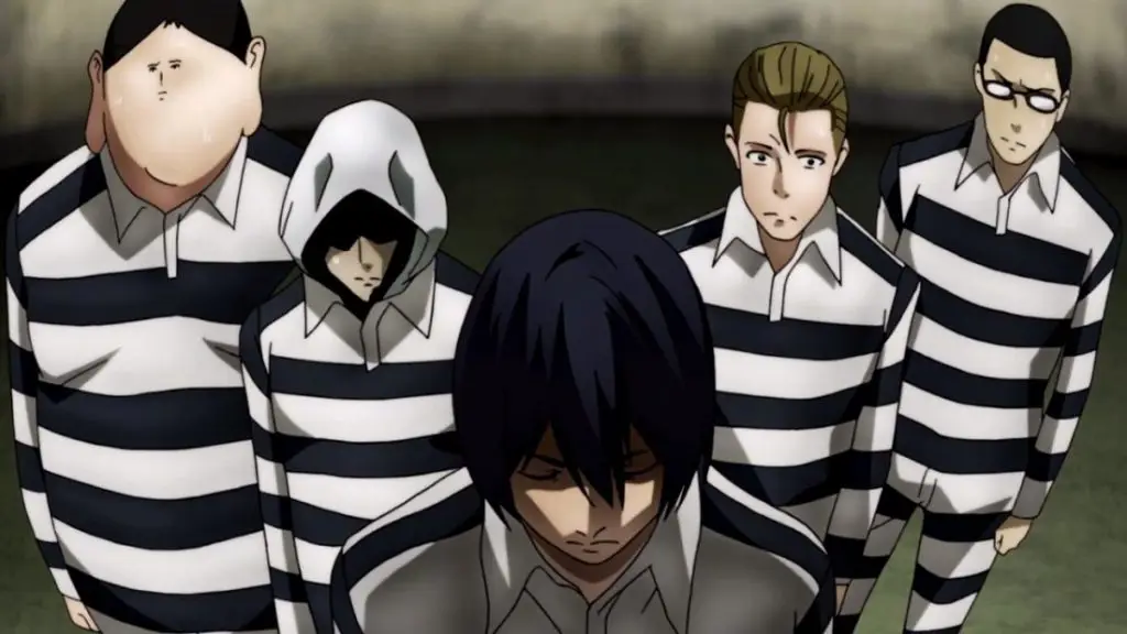 Gambar karakter-karakter di Prison School